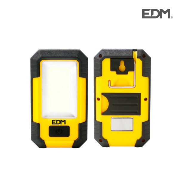 Lanterna Led C/Gancho e Iman 3W 500 Lum.
