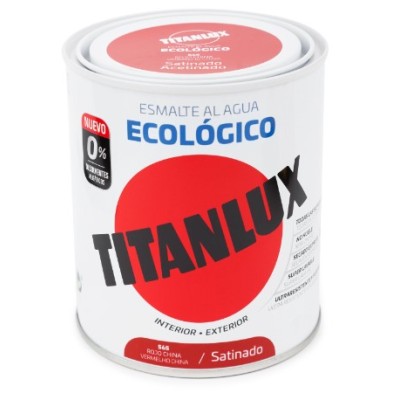 Esmalte Eco Aquoso Multisupreficies Branco Brilh. 0,75L Titanlux
