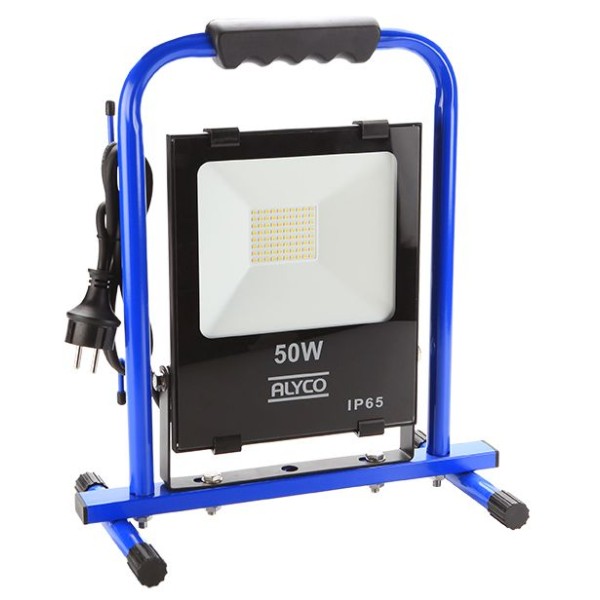 Projector Led c/ suporte Alyco 50W 5500LM 6000K