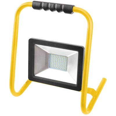 Projector Led C/Suporte 70w 6,400K Luz Fria C/Fio 5,00mt