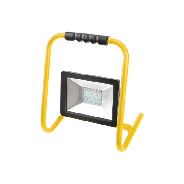 Projector Led C/Suporte 70w 6,400K Luz Fria C/Fio 5,00mt