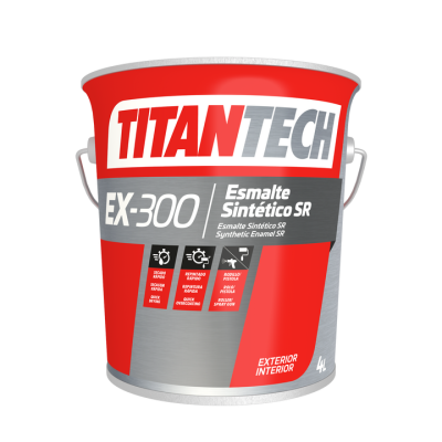 Esmalte Sintético Sec. Rápida Brilh. EX300 Branco 15lt Titan