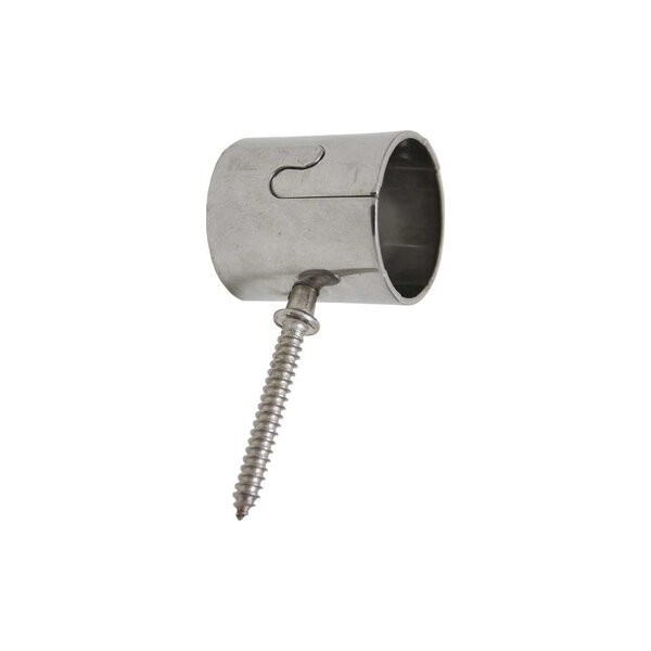 Abraçadeira P/Tubo Inox Simp. 18mm