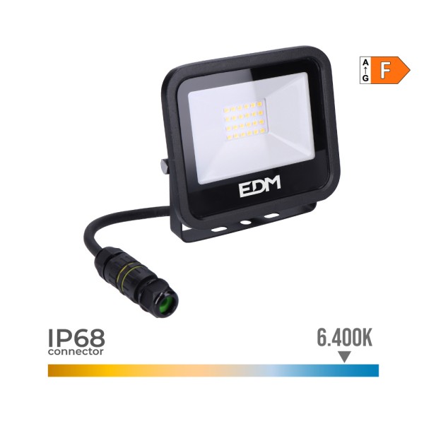 Projector Led Exterior 20w 6400K 16000lm