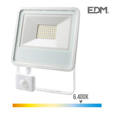 Projector MultiLed Extraplano C/Sensor 50w 6400K
