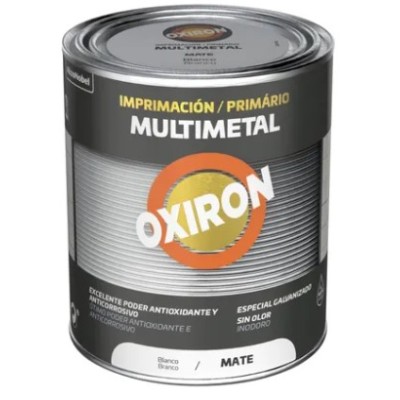 Primário Galvanizados Multimetal Mate Branco 0,75lt Oxiron