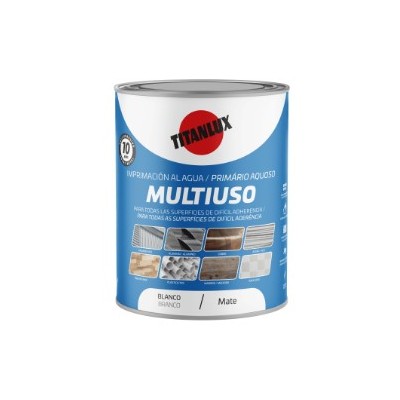 Primário Aquoso Multiuso Agua Branco 4lt Titan
