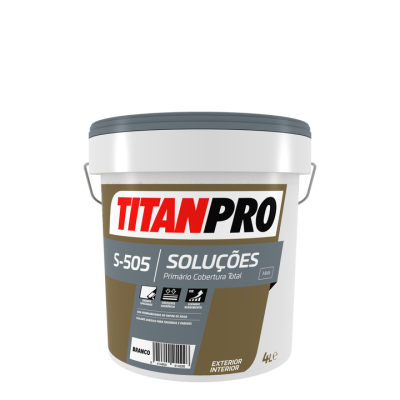Primário Cobertura Total Int./Ext. S505 Branco Mate 4lt Titan