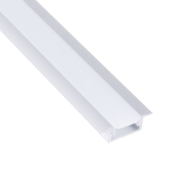 Perfil Tapajunta  Alum. Mate  P/Fita Led 27mmx11mmx2,6mt