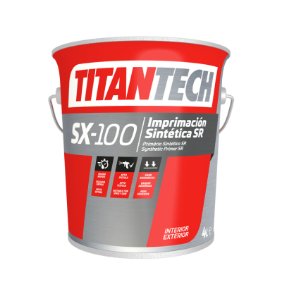 Primário P/Ferro Sec. Rápida Sintético SX100 Cinza Mate 4lt Titan