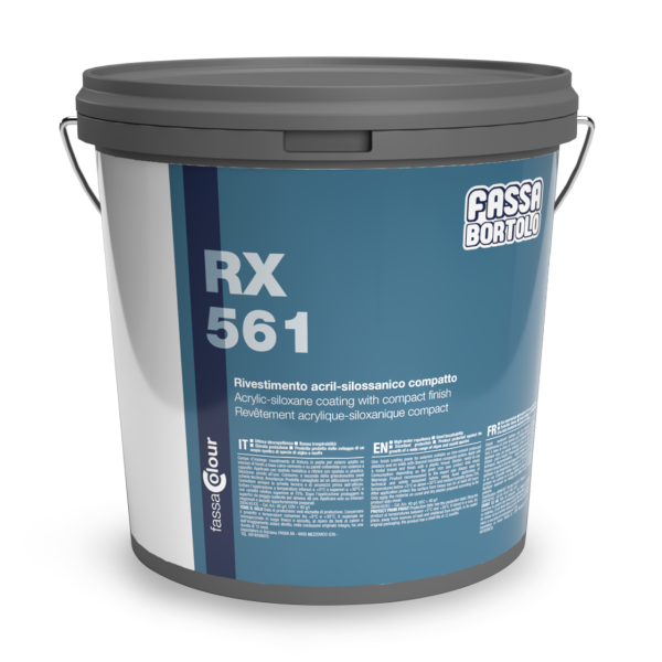 Revestimento Acril-Siloxâ. RX561 25kg Branco 0,6mm