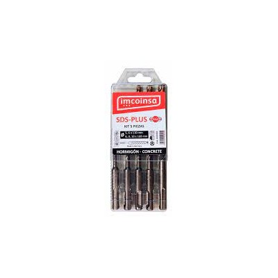 Kit 5 Pçs Brocas SDS Plus Imcoinsa
