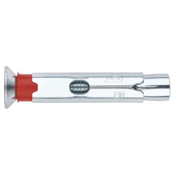 Bucha Met. Inox A2 C/Chata C/Anilha Verm. M6x60