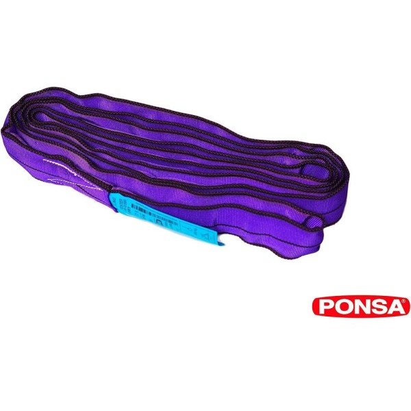 Cinta Elevação Tubular C/Alças 4T x 3mt 