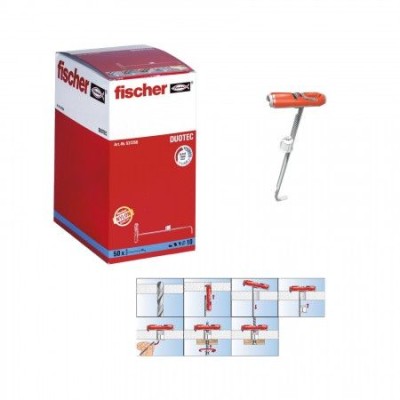 Bucha Fischer P/Tecto G.Cart. DuoTec 12