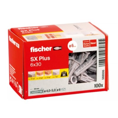 Bucha Fischer SX 6x30 (Caixa 100) 568006