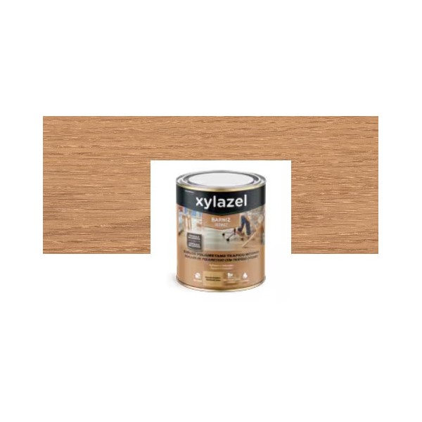 Verniz Xylazel Poliuretano P/Pavimentos Acetinado Incolor 0,75lt