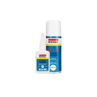 Cola Ciano Pro 100A 50gr + Spray Activador 200ml