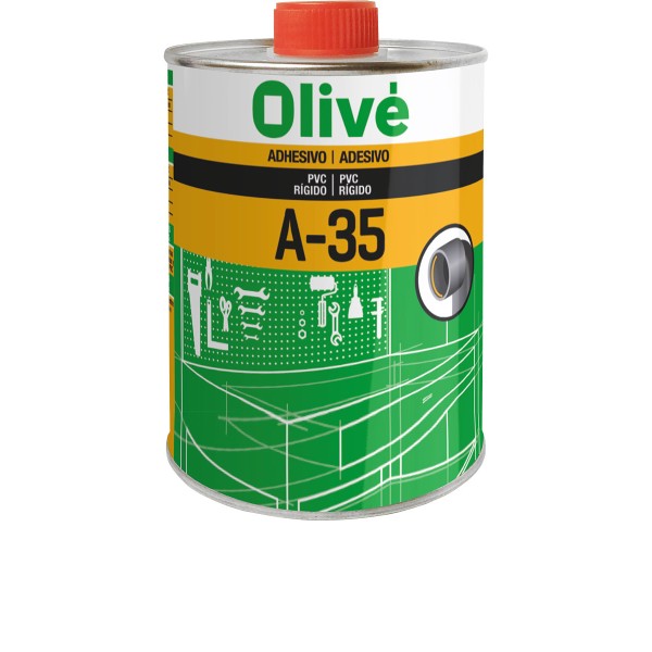 Lata Cola P/PVC C/Pincel A-35 Olivé 250ml