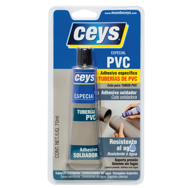 Tubo Cola P/Tubo PVC 70ml