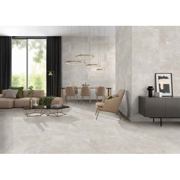 Porcel. Esmaltado Status Perla 600x1200mm Rect. (Cx 2 Unid)