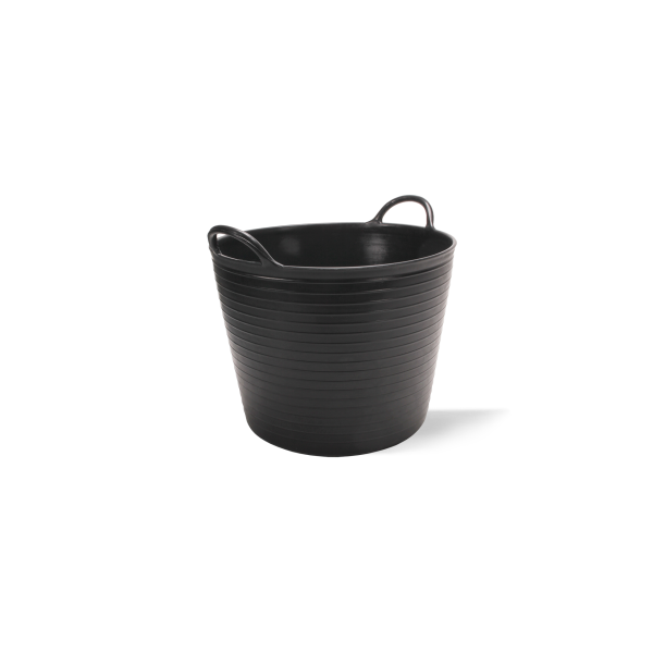 Balde Plast. Preto Rubi Nº 4 55lt