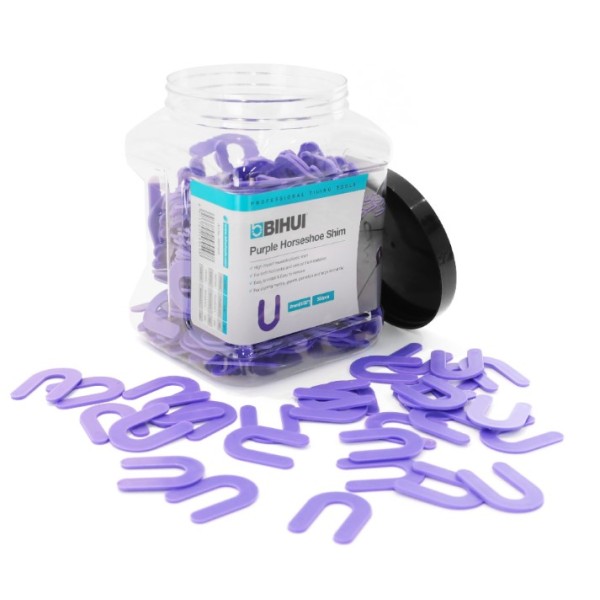 Balde 400 Cunhas Distaciadores P/Cerâmica e Laminados 1,50mm Bihui