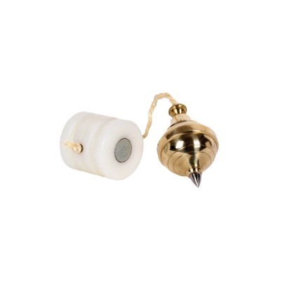 Prumo Latão Tipo Pião C/B.Nylon C/Iman 57mm