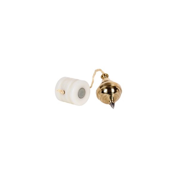 Prumo Latão Tipo Pião C/B.Nylon C/Iman 57mm