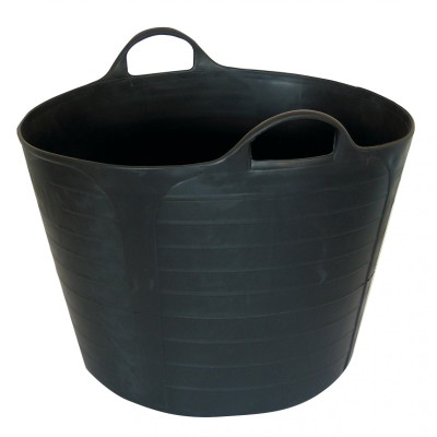 Balde Borracha Preto 40lt Mondelin
