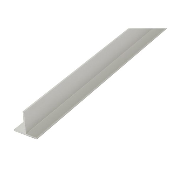Perfil T 25x25-2,5mt Alum. Branco