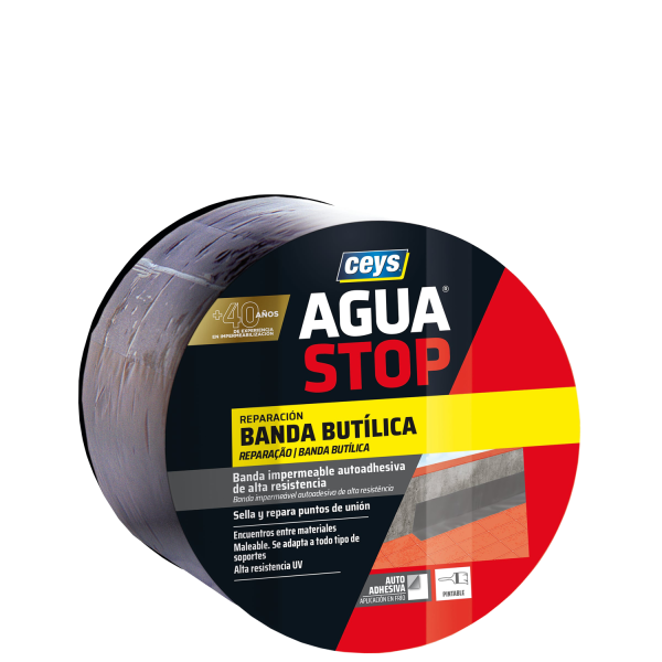Banda Imp. Butilica Aguastop Ceys Telha 10cmx3mt