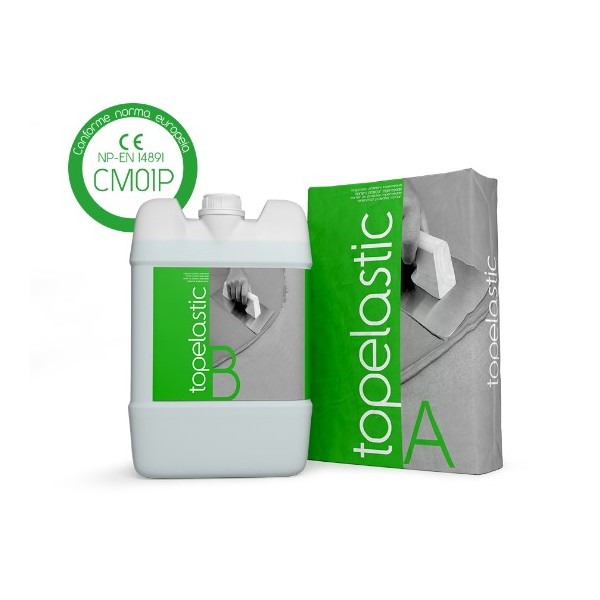 Membrana Topelastic - Componente A - Cinza - 20 Kg