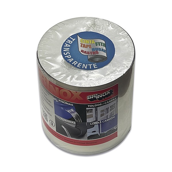 Fita Adesiva Impermiavel 100mmx1,5mt Transparente 