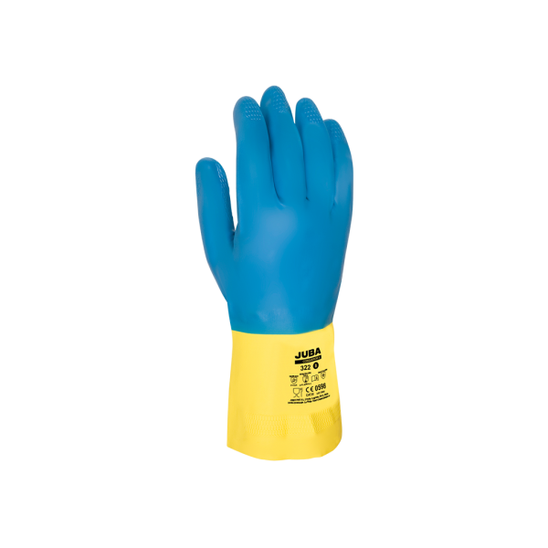 Luva Juba Conqueror II Bicolor Latex/Neoprene