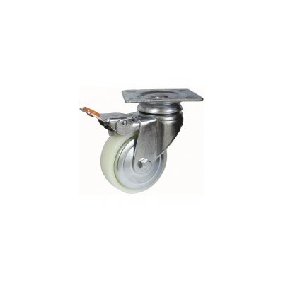 Roda C/Sup. Gir. C/Tavão Nylon 80 130kg 402/80x32 FA NYL