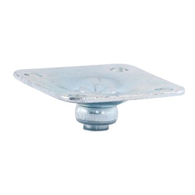 Base Placa P/Roda 38x38mm