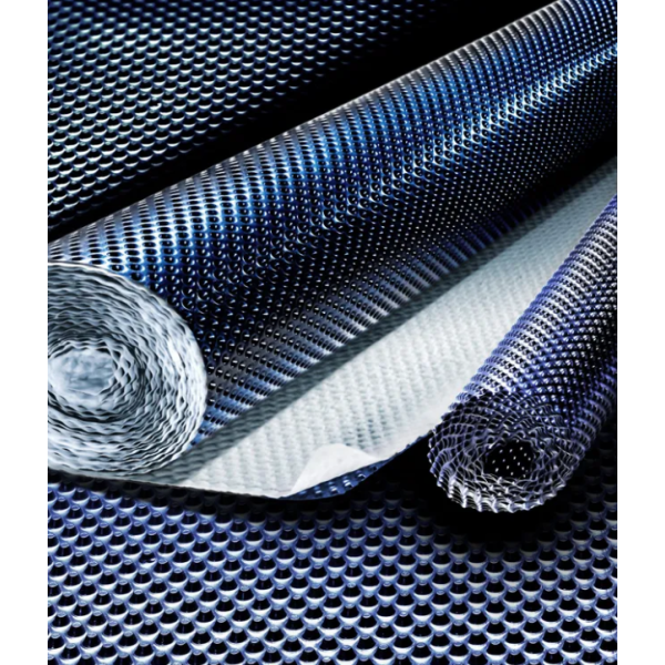 Lamina Drenante C/Manta Geotextil 2,00mt (Rolo 20mx2,00m)