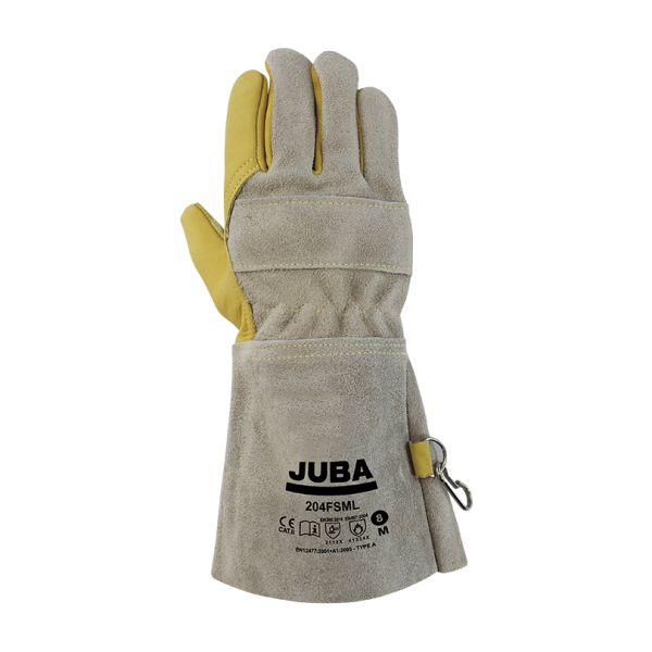 Luva Juba P/Trab. Florestal Pele Vitela Mista 204FSML