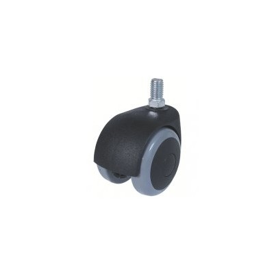 Roda C/Sup. Gir. C/Paraf. M10x15 50kg POL G 460/50