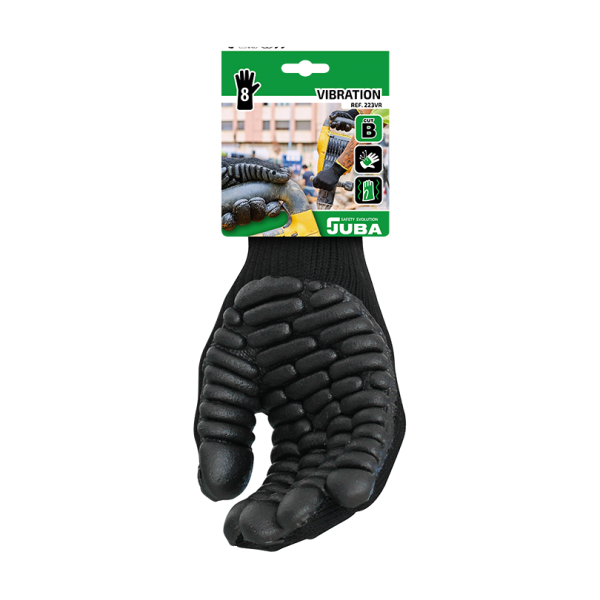 Luva Vibração Poliester/Latex H223VR