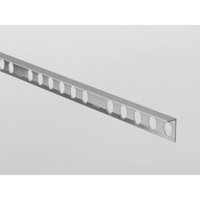 Perfil L Aluminio Mate P/Cerâmica 2,60mtx8mm 