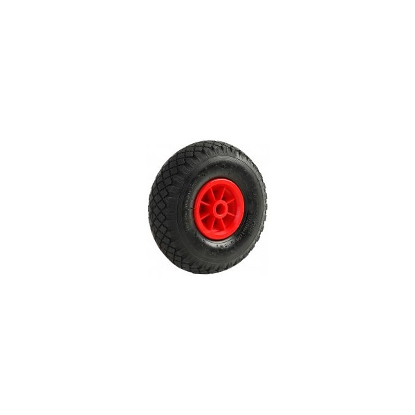 Roda Pneum. Jante PVC P/Carro de Merc. 260/20 150kg 316/260 4 lonas