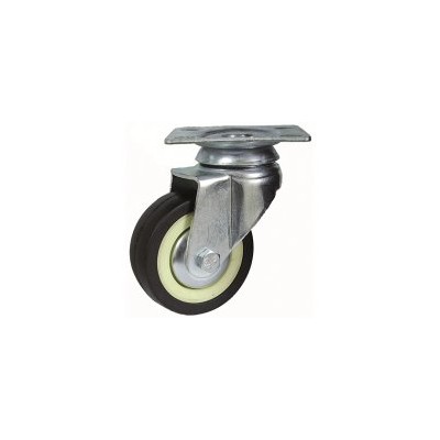Roda C/Sup. Gir. Borracha 100 135kg 402/100 GN