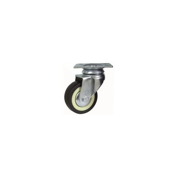 Roda C/Sup. Gir. Borracha 100 135kg 402/100 GN