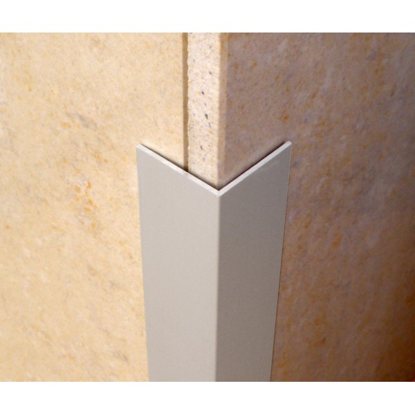 Perfil Canto Aluminio Brilh. P/Cerâmica 25x25mm 