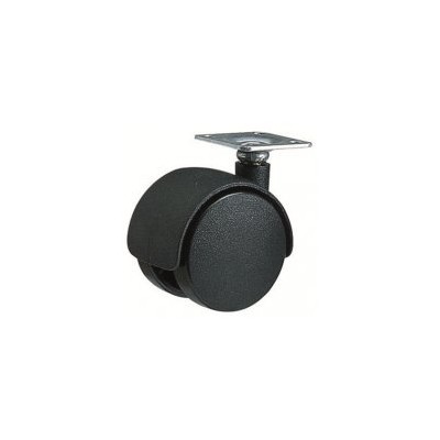 Roda C/Sup. Gir. Plat. Nylon 45x45 50kg 444/50