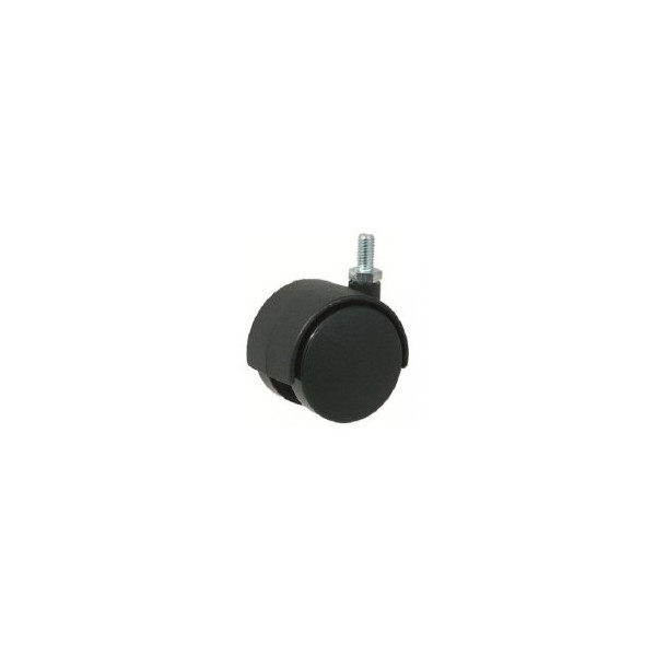 Roda C/Sup. Gir. C/Paraf. M10x15 50kg PLast. ER 445/50