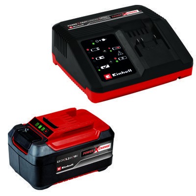 Kit Carregador Einhell + Bateria 18v 5,2Ah