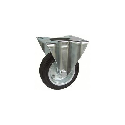 Roda C/Sup. Fixo Borracha 100 115kg 200/100 GN CR (1043)